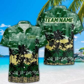 Personalized Colorado Rams Football Team Hawaiian Shirt, Summer Football Team Gift for Fans & Players | Newhawaiianshirts UK