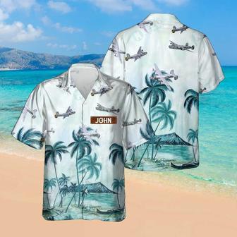 Personalized Consolidated Liberator Hawaiian Shirt for Men Dad Veteran, Patriot Day, Gift for Husband | Newhawaiianshirts UK