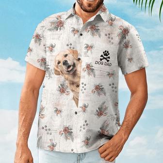 Personalized Custom Photo Hawaiian Shirt Loving, Birthday Gift For Dog Dad, Dog Lover, Dog Owner | Newhawaiianshirts UK