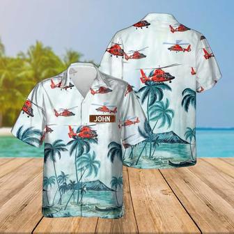 Personalized Dolphin Hawaiian Shirt for Men Dad Veteran, Patriot Day, Gift for Husband | Newhawaiianshirts DE