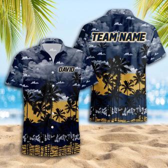 Personalized FIU Football Team Hawaiian Shirt, Football Team Shirt Gift for Players & Fans | Newhawaiianshirts AU