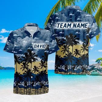 Personalized Georgia Tech Football Team Hawaiian Shirt, Yellow Jackets Football Team Shirt Gift For Fan | Newhawaiianshirts DE