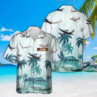 Personalized Globemaster II Hawaiian Shirt for Men Dad Veteran, Patriot Day | Newhawaiianshirts DE