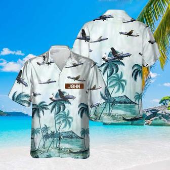 Personalized Handley Page Dart Herald Hawaiian Shirt for Men Dad Veteran, Patriot Day, Gift for Husband | Newhawaiianshirts AU