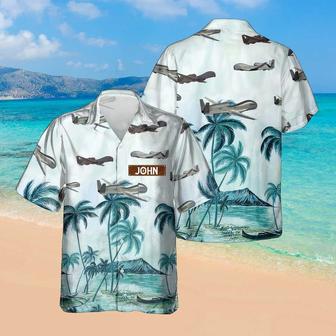 Personalized Hawaiian Shirt for Men Dad Veteran, Patriot Day, Gift for Husband | Newhawaiianshirts AU