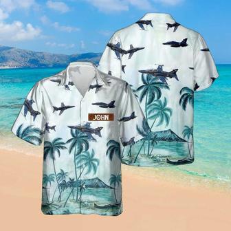 Personalized Hawk Hawaiian Shirt for Men Dad Veteran, Patriot Day, Gift for Husband | Newhawaiianshirts DE