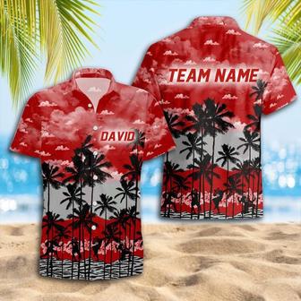 Personalized Hoosiers Football Team Hawaiian Shirt, Indiana Trending Summer Shirt Gift For Players & Fans | Newhawaiianshirts CA