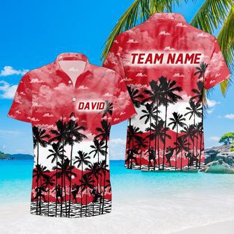 Personalized Houston Cougars Football Team Hawaiian Shirt , Trending Summer Shirt Gift For Fans | Newhawaiianshirts AU