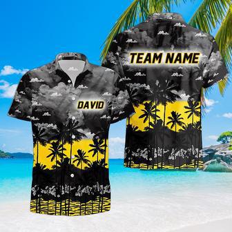 Personalized Iowa-Hawkeyes Hawaiian Shirt, Iowa Trending Summer Shirt Gift For Players & Fans | Newhawaiianshirts DE