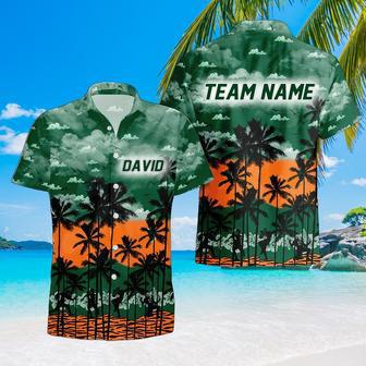 Personalized Miami-Hurricanes Hawaiian Shirt, Miami Trending Summer Shirt Gift For Fans | Newhawaiianshirts AU