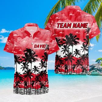 Personalized NC-State-Wolfpack Hawaiian Shirt, Custom Team Name Trending Summer Shirt Gift For Fans | Newhawaiianshirts AU