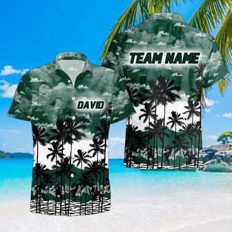 Personalized Ohio-Bobcats Hawaiian Shirt, Custom Team Name Trending Summer Shirt Gift For Fans | Newhawaiianshirts UK