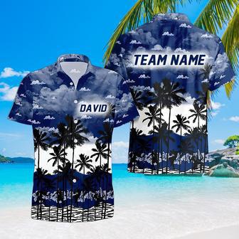 Personalized Rice-Owls Hawaiian Shirt, Custom Team Name Trending Summer Shirt Gift For Fans | Newhawaiianshirts DE