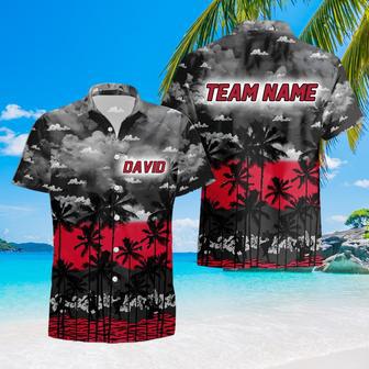 Personalized San-Diego-State-Aztecs Hawaiian Shirt, Custom Team Name Trending Summer Shirt Gift For Fans | Newhawaiianshirts UK