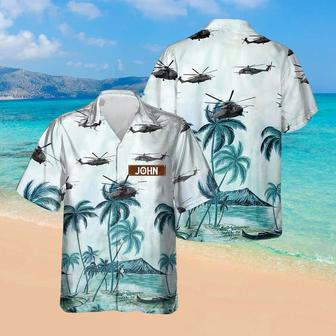 Personalized Sea Dragons Hawaiian Shirt for Men Dad Veteran, Patriot Day, Gift for Husband | Newhawaiianshirts AU