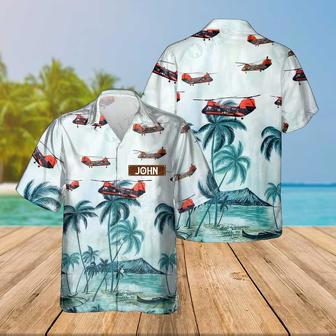 Personalized Sea Knight Hawaiian Shirt for Men Dad Veteran, Patriot Day, Gift for Husband | Newhawaiianshirts AU