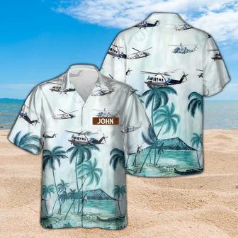 Personalized Sikorsky Hawaiian Shirt for Men Dad Veteran, Patriot Day, Gift for Husband | Newhawaiianshirts UK