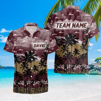 Personalized Texas-State-Bobcats Hawaiian Shirt, Custom Team Name Trending Summer Shirt Gift For Fans | Newhawaiianshirts