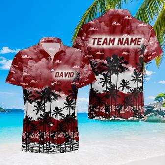 Personalized Troy-Trojans Hawaiian Shirt, Custom Team Name Trending Summer Shirt Gift For Fans | Newhawaiianshirts UK