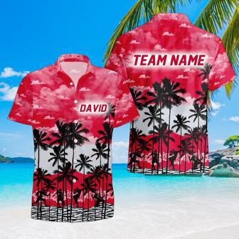 Personalized Utah-Utes Hawaiian Shirt, Custom Team Name Trending Summer Shirt Gift For Fans | Newhawaiianshirts