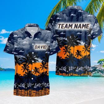 Personalized UTEP Miners Hawaiian Shirt, Custom Team Name Trending Summer Shirt Gift For Fans | Newhawaiianshirts