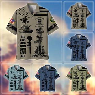 Premium All Gave Some Some Gave All US Veterans Hawaii Shirt | Newhawaiianshirts AU