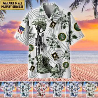 Premium Honoring All Who Served US Veteran Hawaii Shirt | Newhawaiianshirts DE