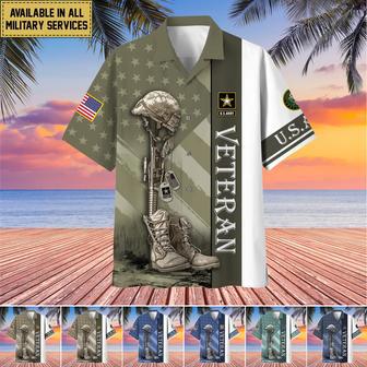 Premium Multiple US Military Services US Veteran Hawaii Shirt | Newhawaiianshirts DE