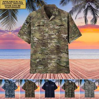 Premium Personalized US Veterans Hawaii Shirt | Newhawaiianshirts AU