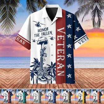 Premium U.S Veteran Hawaii Shirt | Newhawaiianshirts AU