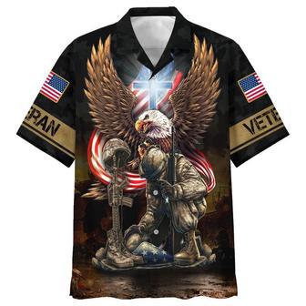 Premium U.S Veteran Hawaii Shirt | Newhawaiianshirts AU