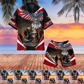 Premium U.S Veteran Hawaii Shirt | Newhawaiianshirts AU