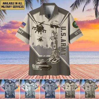 Premium US Veterans Hawaii Shirt | Newhawaiianshirts AU