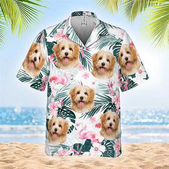 Summer Vibe Personalized Custom Face Unisex Hawaiian Shirt Upload Image, Gift For Family, Pet Owners, Pet Lovers | Newhawaiianshirts DE