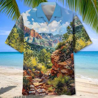 The Mountains Are Calling And I Must Go Hawaiian Shirt for Men, Women Who Loves Climbing | Newhawaiianshirts AU