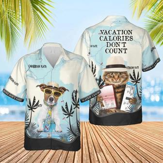 Travel Pets Hawaiian Custom Image Funny Dog Summer Shirt Beach Hawaiian Shirt, Dog Cat Shirt Hawaiian Shirt | Newhawaiianshirts AU