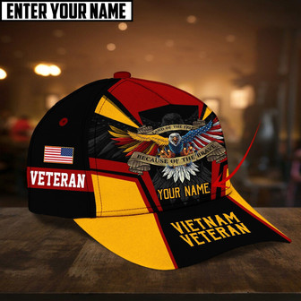 Unique Personalized VietNam Veteran Cap - Monsterry