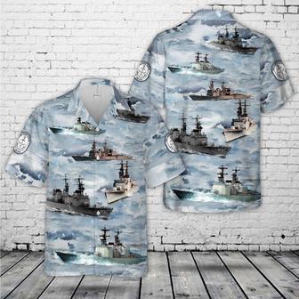 US Navy USS John Young Hawaiian Shirt for Men, Dad, Veteran | Newhawaiianshirts CA