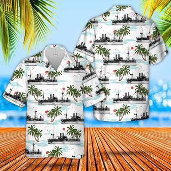 US Navy USS Maine 1889 Hawaiian Shirt for Men, Veteran, Soldiers | Newhawaiianshirts CA