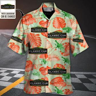 Vintage Car Club You Want Tropical Style Custom Photo Hawaiian Shirt Personalized Photo Gifts | Newhawaiianshirts UK