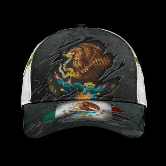 All Over Printed Mexican Hat Cap For Men And Women, Mexico Printed Hat Cap, Mexico Hat Baseball - Monsterry