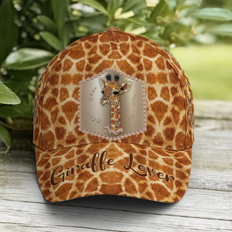 Baseball Cap For Giraffe Lovers Skin Pattern - Monsterry