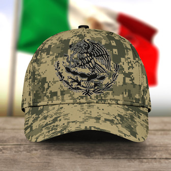 Cool Mexico Full Printing Classic Cap, Cap For Mexican, Mexico Cap For Him - Monsterry