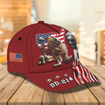 Custom Baseball Cap Hat For Veteran, Dd 214 Cap Hat, Us American Veteran Classic Cap Hat - Monsterry