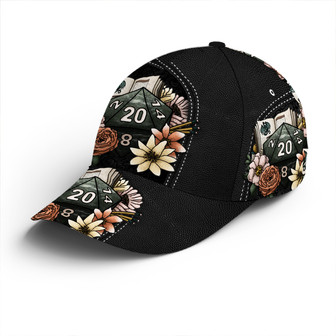 D And D Floral Classic Baseball Cap - Monsterry