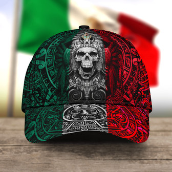 Full Printed Aztec Classic Cap, Aztex Unisex Hat For Men And Women, Aztec Hat, Baseball Aztec Cap - Monsterry