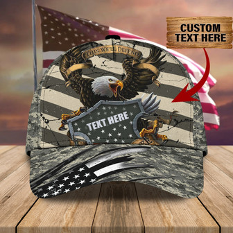 Personalized All Over Print Veteran Cap Hat, Baseball Cap Hat For A Veteran, Gift For Veteran - Monsterry