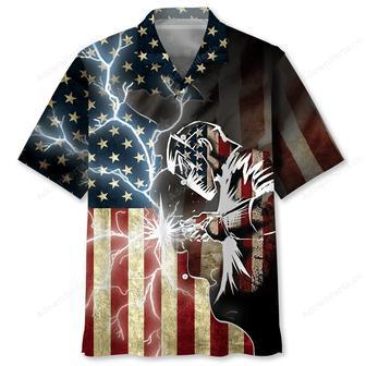 American Welder Proud Hawaiian Shirt | Newhawaiianshirts UK