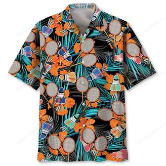 Badminton Tropical Orange Hawaiian Shirt | Newhawaiianshirts CA