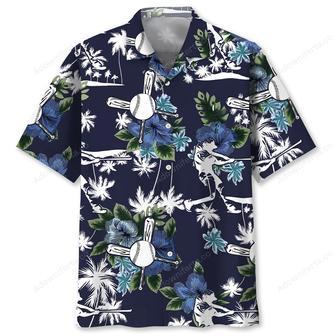 Baseball Blue Nature Hawaiian Shirt | Newhawaiianshirts UK